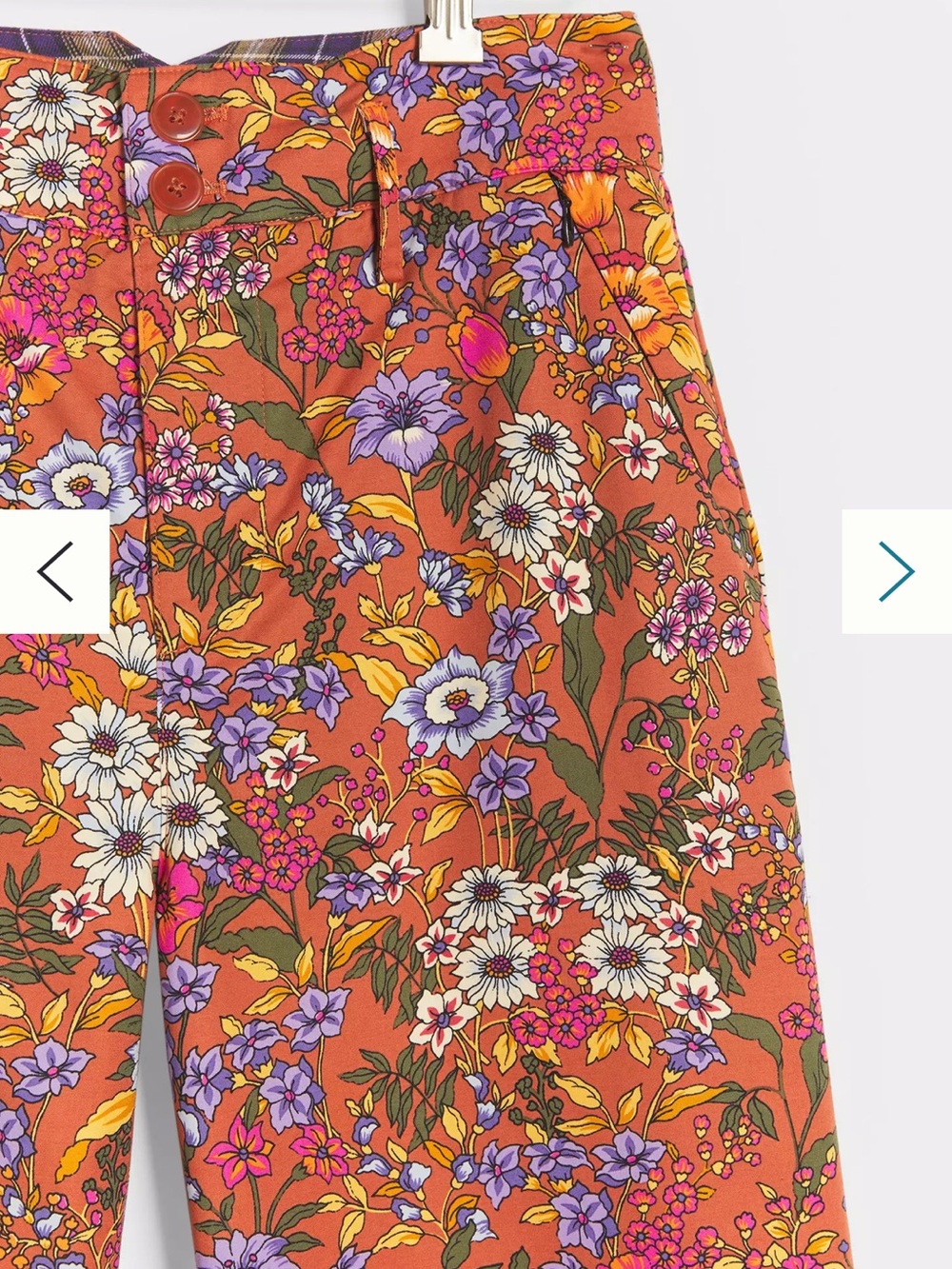 Anthropologie Maeve Flower Power Wide-Leg Pants - Picture 4 of 14